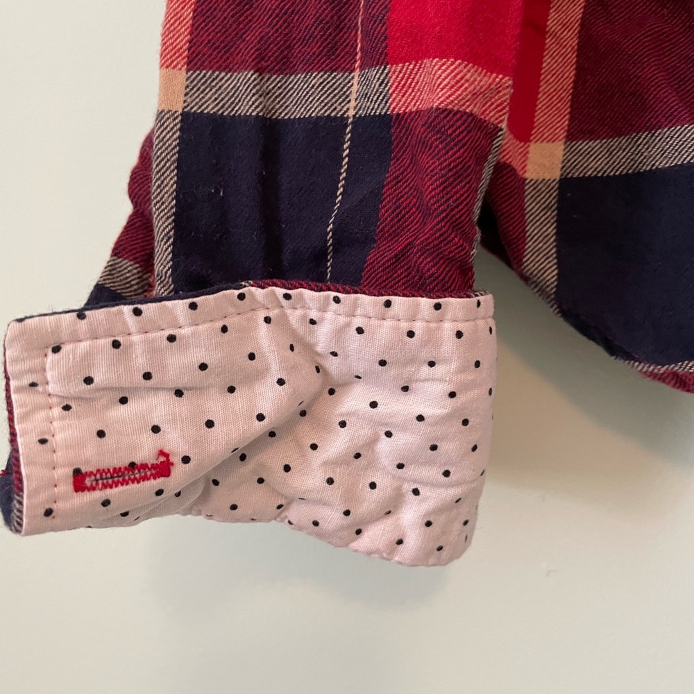 Buttons: plaid button down - Picture 3 of 6